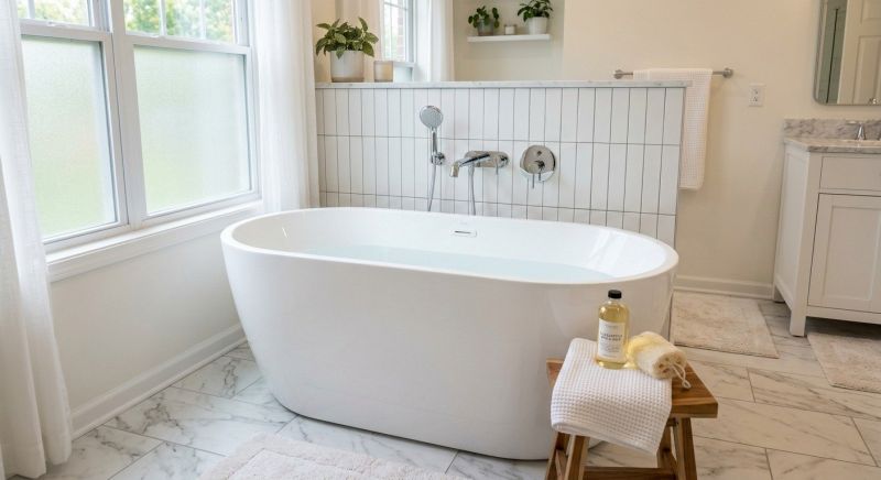 Freestanding Tub Installation in Pottstown, PA