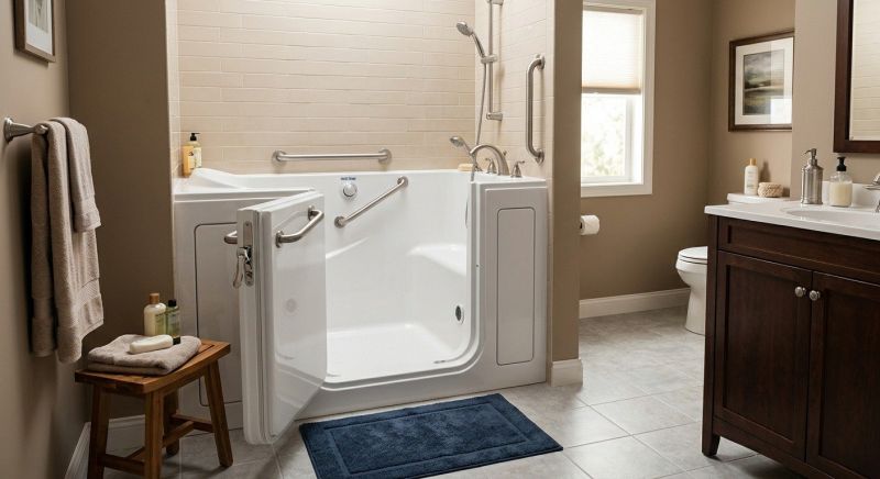 Handicap Bathtub Installation in Hunterdon County, NJ