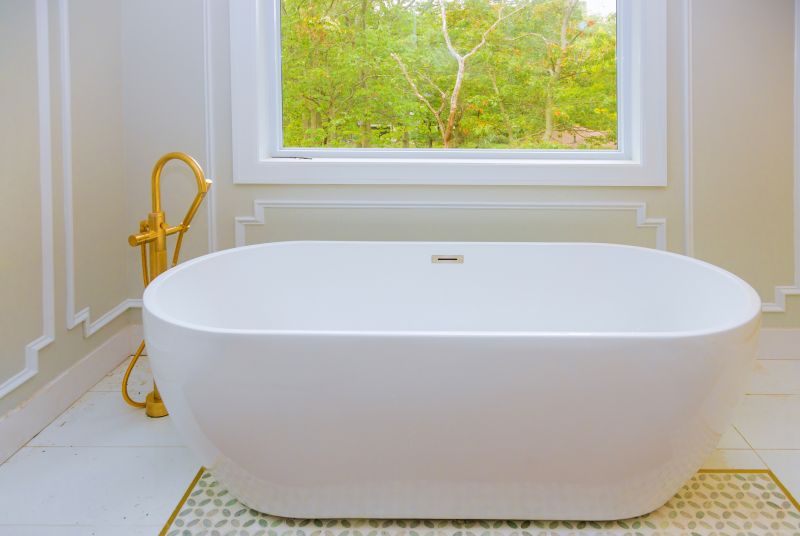 Large Bathtub Installation in South Portland, ME