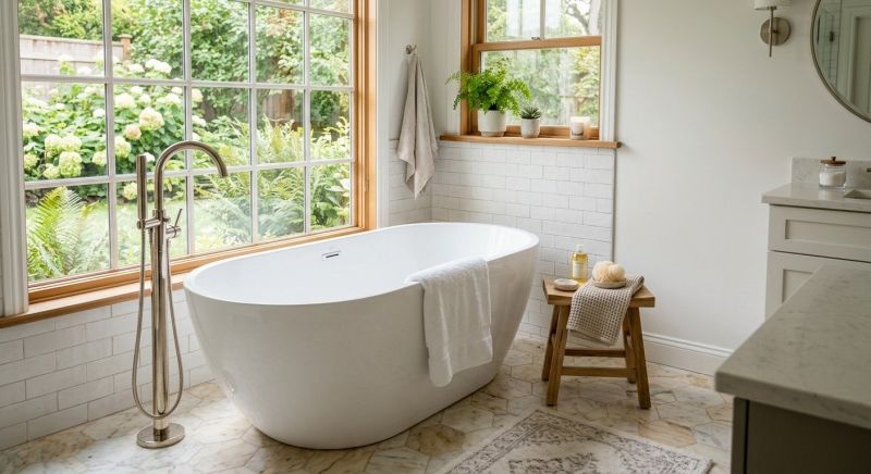 Soaking Tub Installation in Manchester, NH